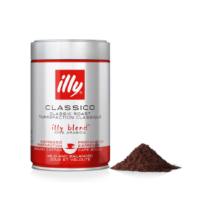 پودر قهوه قوطی ایلی illy مدل کلاسیکو Classico وزن 250 گرم